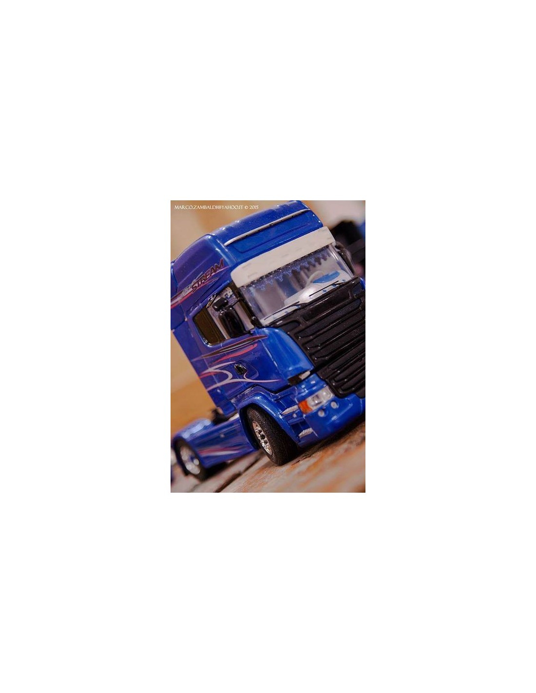 Scania R Blue Stream - Model Truck Decals 1/24 – Max Model