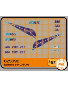 Decal Daf Xg In Scala Decal Per Modellismo Max Model