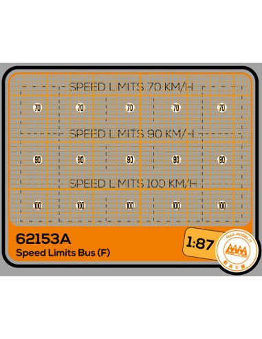 French Bus Speed Limit - M62153A