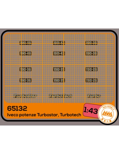 Iveco potenze Turbostar, Turbotech, Turbo - M65132