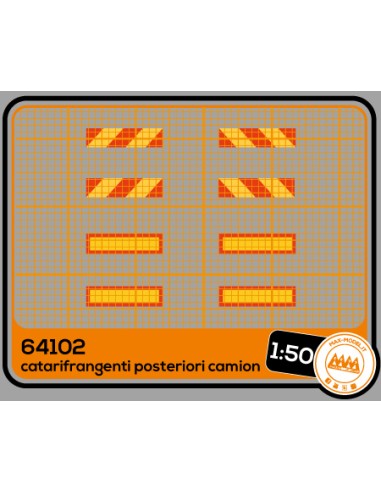 Truck rear reflectors - M64102