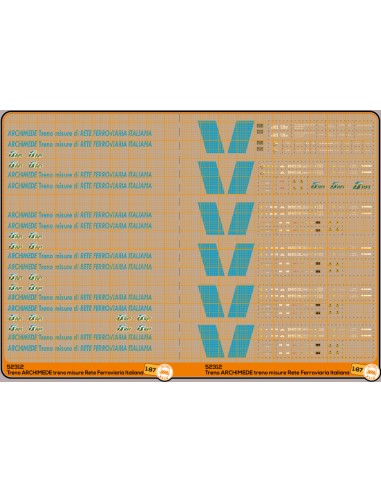 Archimedes train RFI electrical measurements - M52312