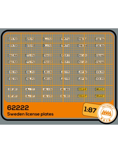 Swedish car registrations - M62222