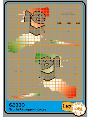 Scania R Strappo Tricolore - M62330