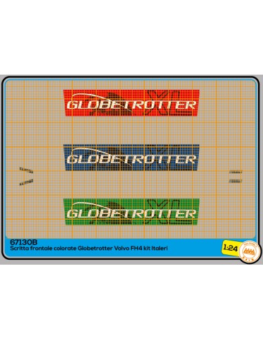 Volvo Globetrotter - colored front logos - M67130B