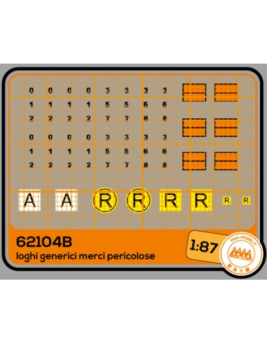 Cartelli Merci pericolose - M62104B